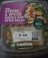 Strong & Spiced Middle Eastern Style Salad