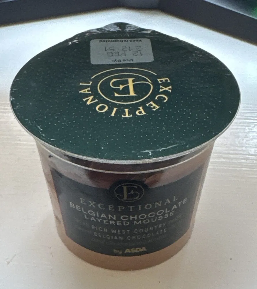 Belgian Chocolate Layered Mousse