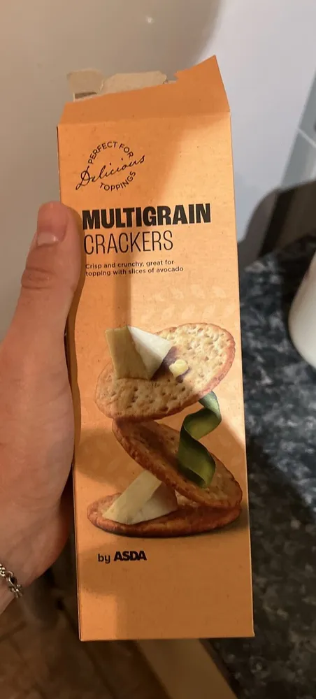 Multigrain crackers