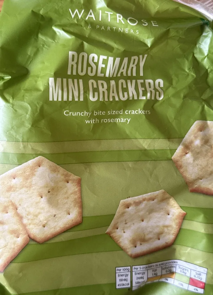 Rosemary Mini Crackers