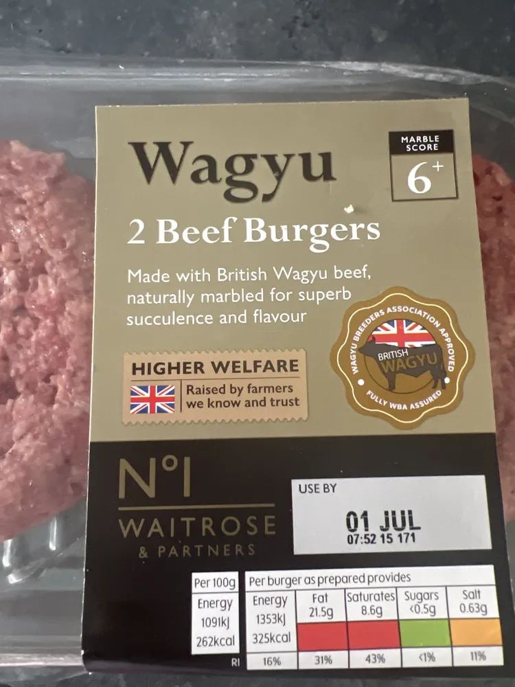 Wagyu Beef Burger