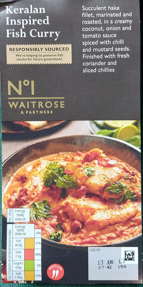 Keralan Inspired Fish Curry