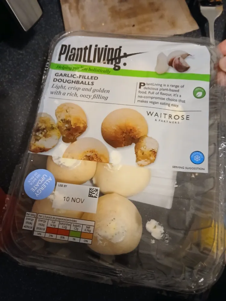 Garlic-Filled Doughballs