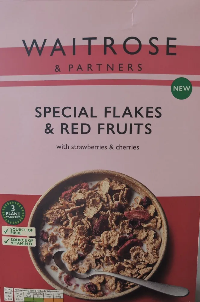 Special Flakes And Red Fruits