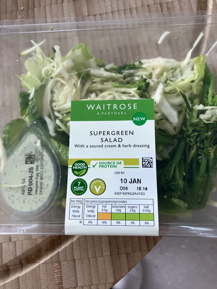 Super Green Salad By Waitrose