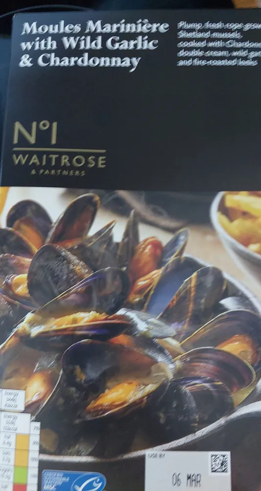 TER Beef Lasagne N'I Food Lovers £15 Moules Marini