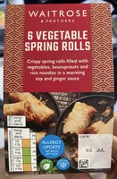 Vegetable Spring Rolls