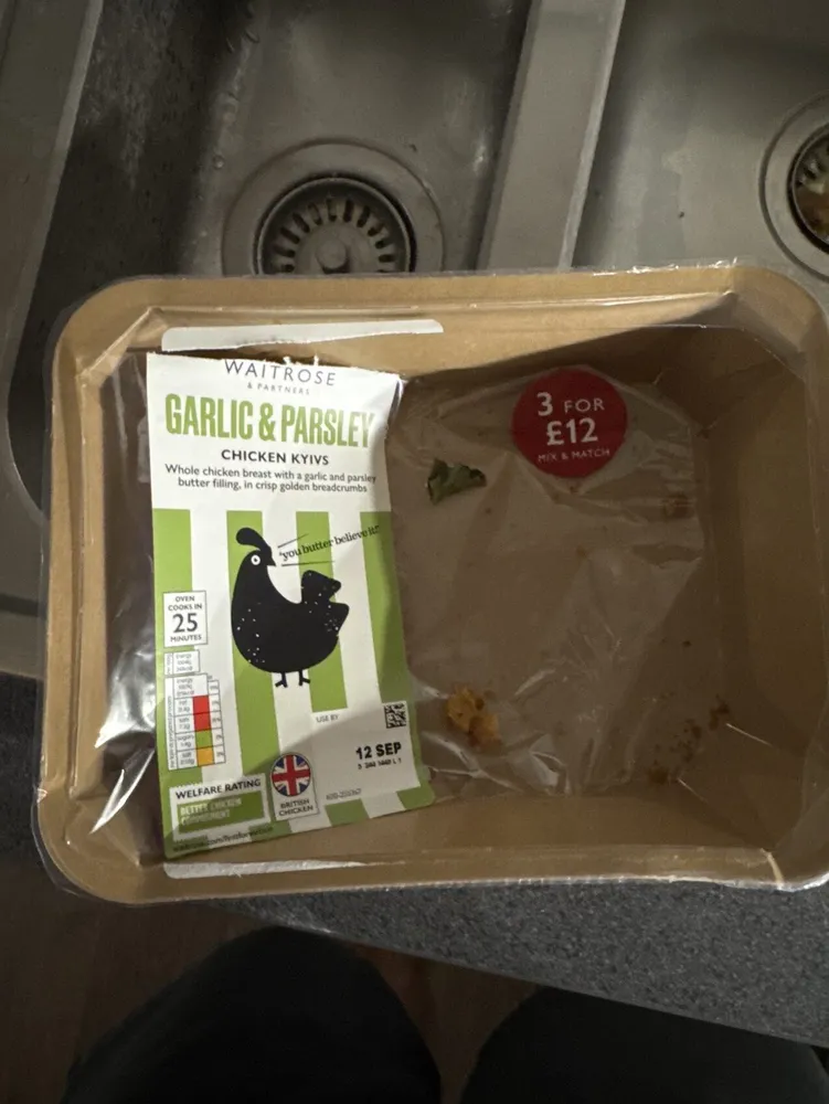 GARLIC & PARSLEY CHICKEN KYIV
