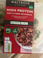 High Protein Beef & Pork Meatballs