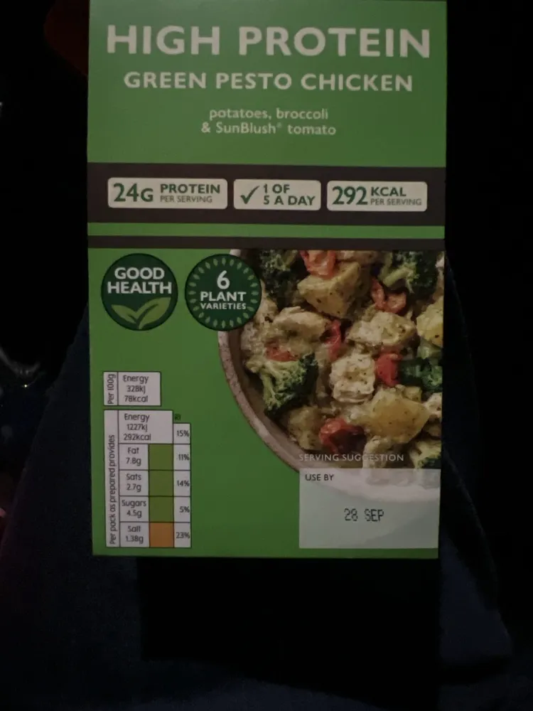 High Protein Green Pesto Chicken