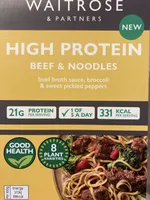 Waitrose High Protein Beef And Noodles