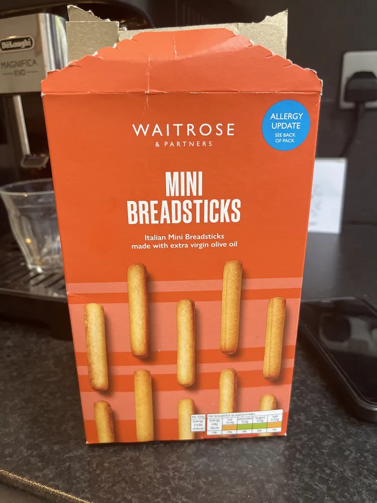 Mini breadsticks