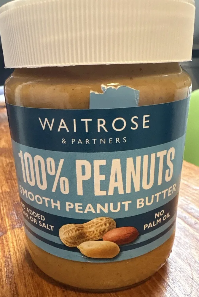 Waitrose 100% Smooth Penut Butter