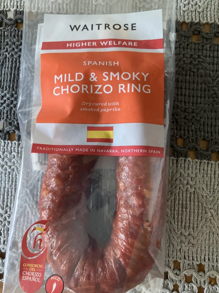 Spanish Mild and Smoky Chorizo Ring