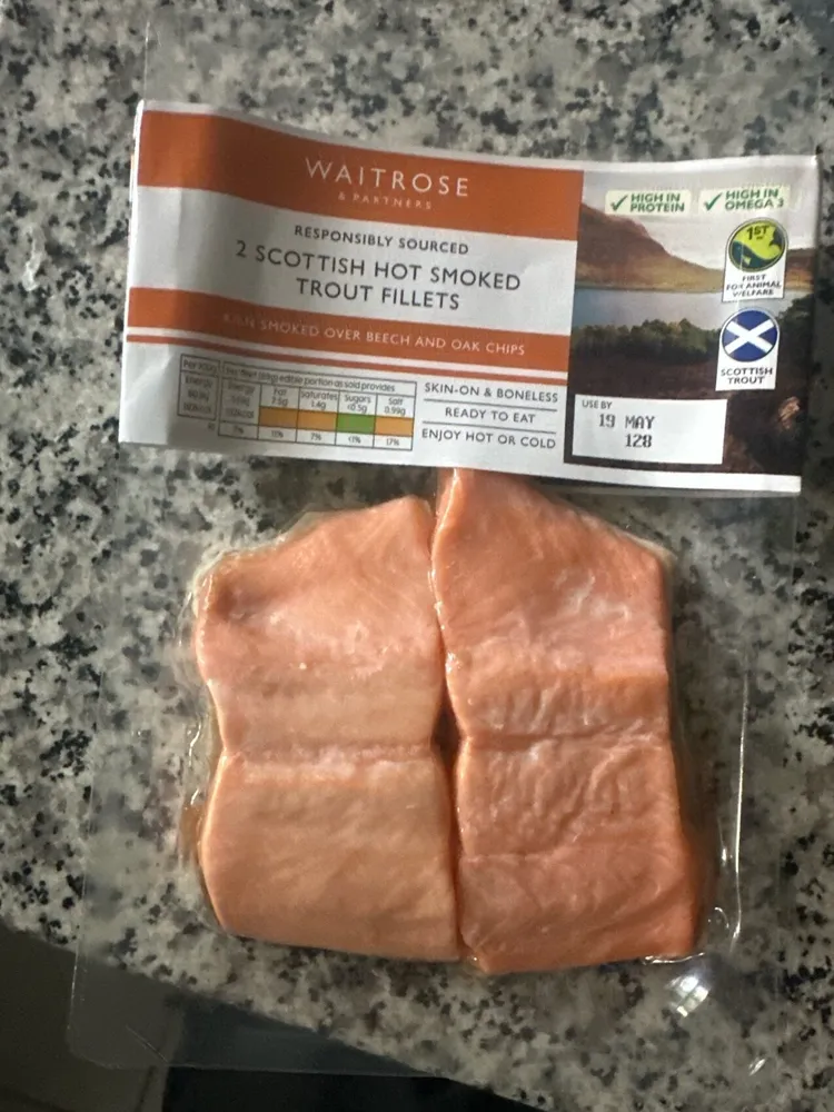 Hot Smoked Trout Fillets