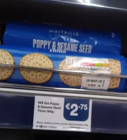 Poppy & Sesame Seed Thins