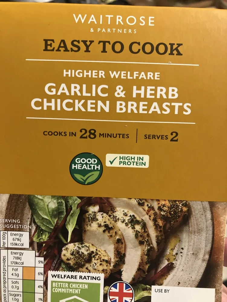 Garlic& Herb Chicken Breast