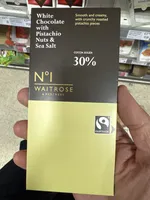 White Chocolate with pistachio nuts & Sea Salt