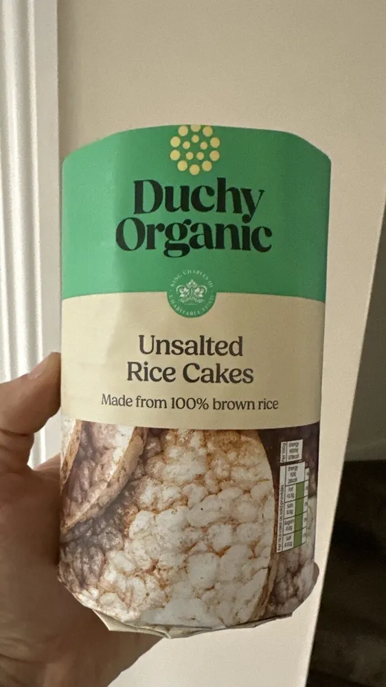 Duchy Organic Unsalted Rice Cakes