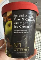 Spiced Apple, Pear & Calvados Crumble Ice Cream