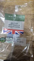Waitrose British Portabella Mushrooms