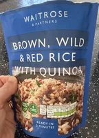 Brown, Wild And Red Rice With Quinoa