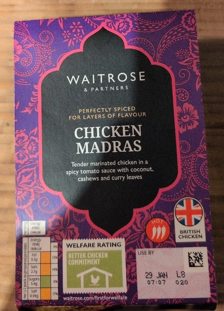 Chicken Madras