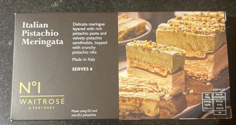 Italian Pistachio Meringata