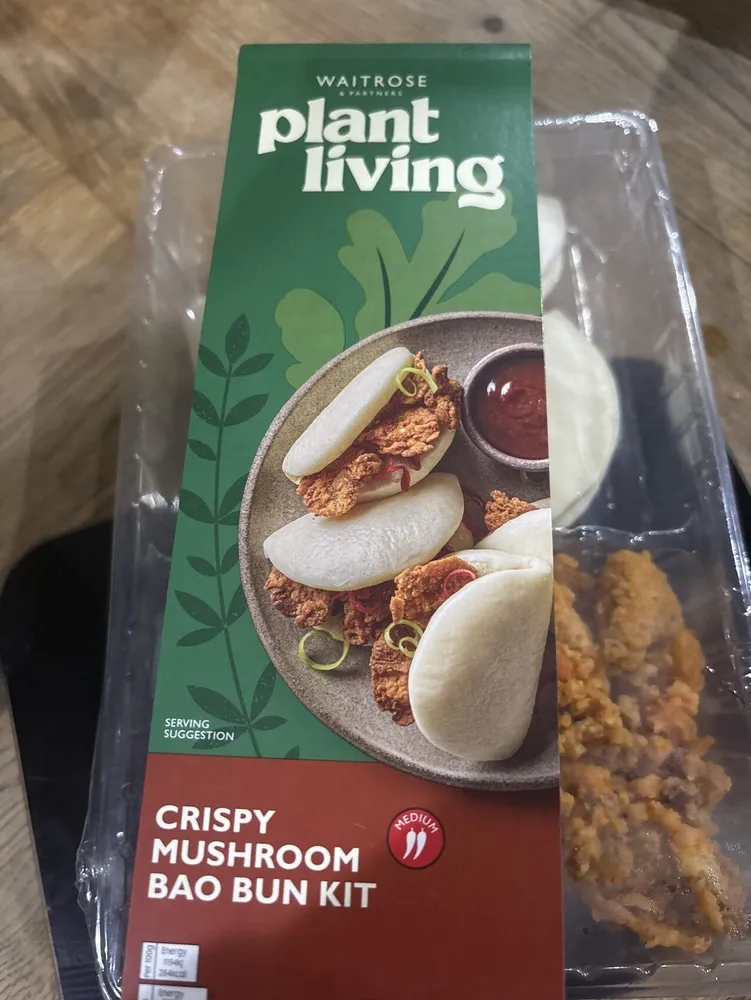 Crispy Mushroom Bao Bun