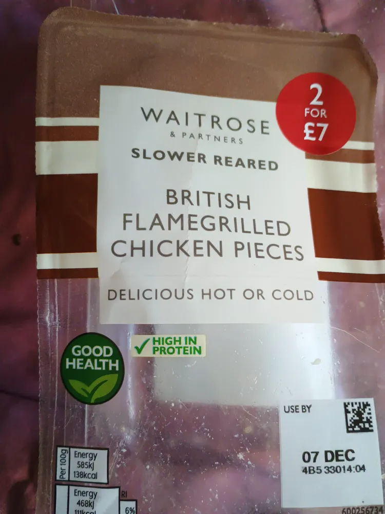 British Flamegrilled Chicken Pieces