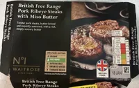 Pork Ribeye Steak With Miso Butter