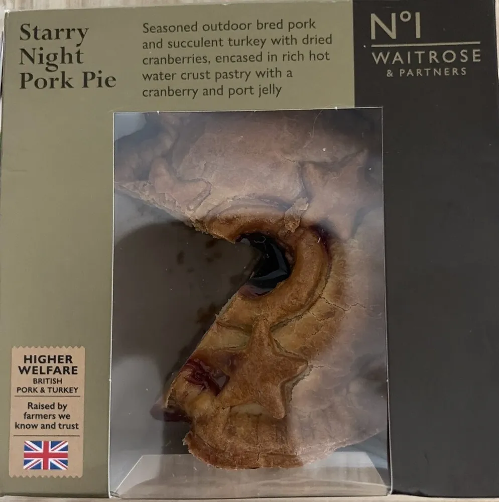 Starry Night Pork Pie