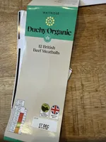 Duchy Organic Beef Meatballs