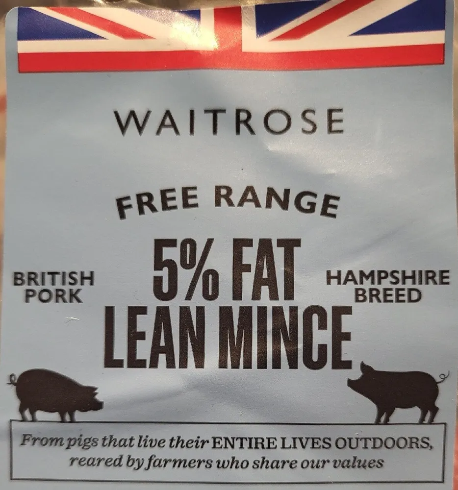 5% Fat Lean Pork Mince