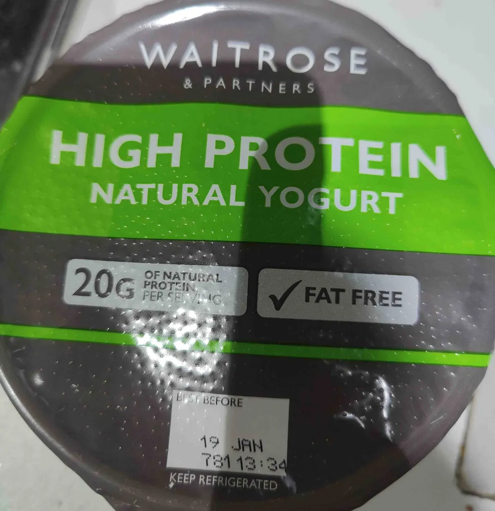 High Protein Natural Yogurt