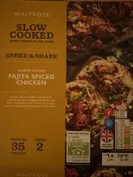 Slow Cooked Fajita Spiced Chicken