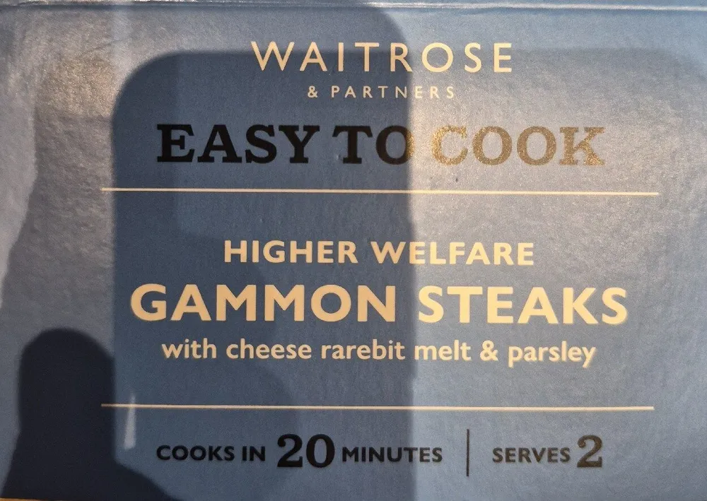 Gammon Steaks With Cheese Rarebit Melt & Parsley