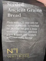 Seeded Ancient Grains Bread
