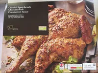 Curried Spatchcock Chicken With Coronation Sauce
