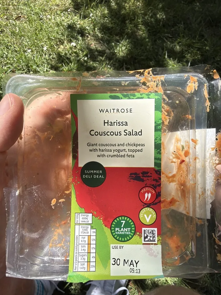 Harissa Couscous Salad