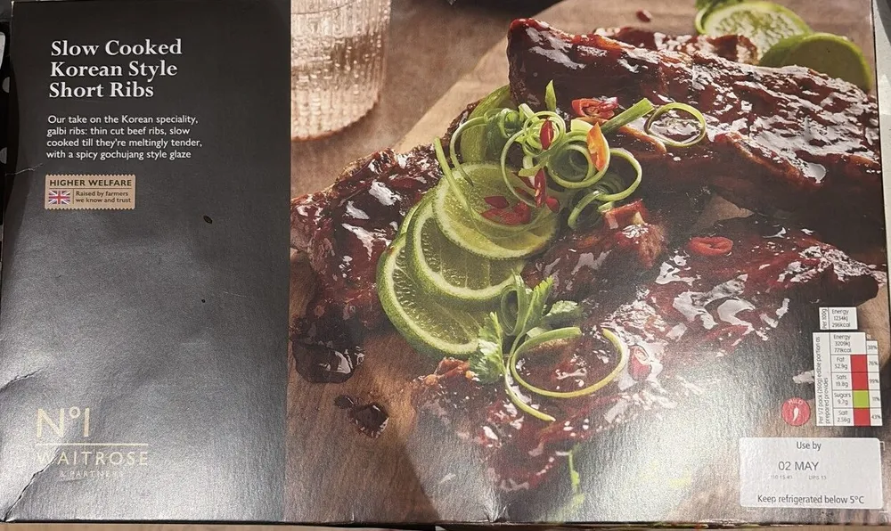 Slow Cooked Korean Style Short Ribs