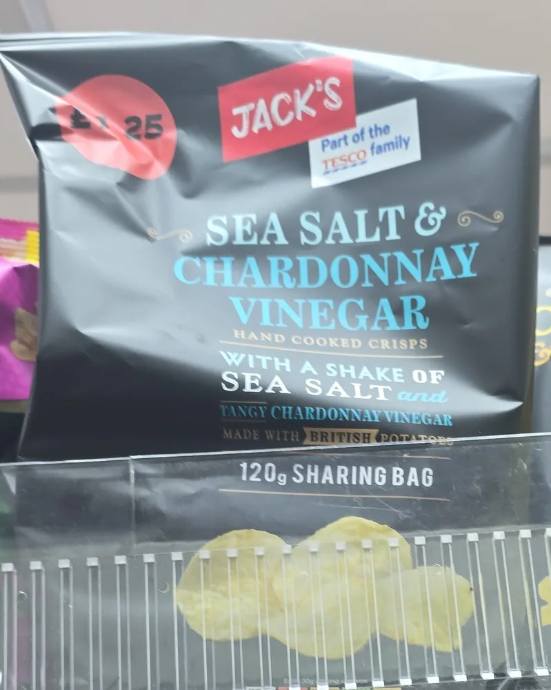 Jack's sea salted chardonnay vinegar