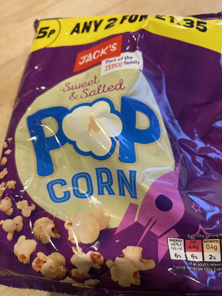 Sweet & Salted Popcorn