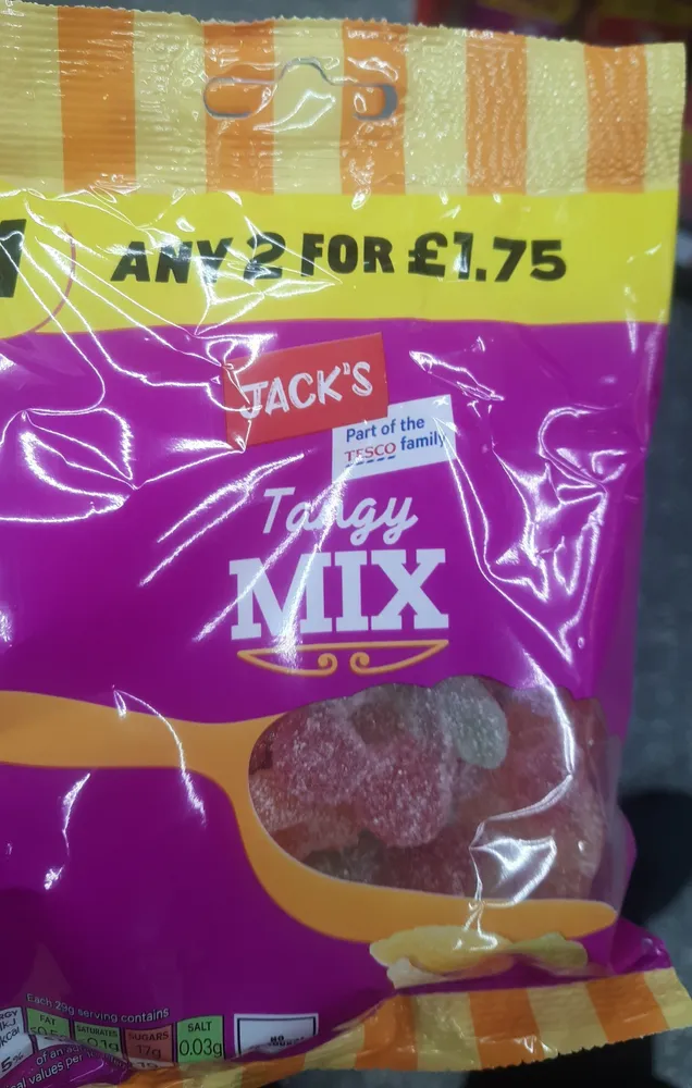 jacks Tangy mix pm175