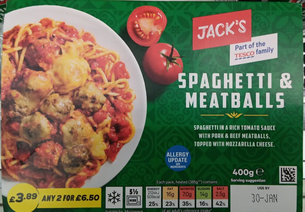spaghetti & meatballs