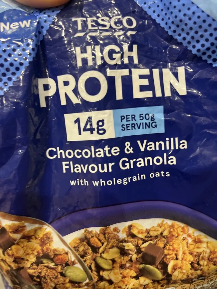 Chocolate & Vanilla Flavour Granola