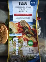 Chilli Lime & Ginger Sea Bass Fillets