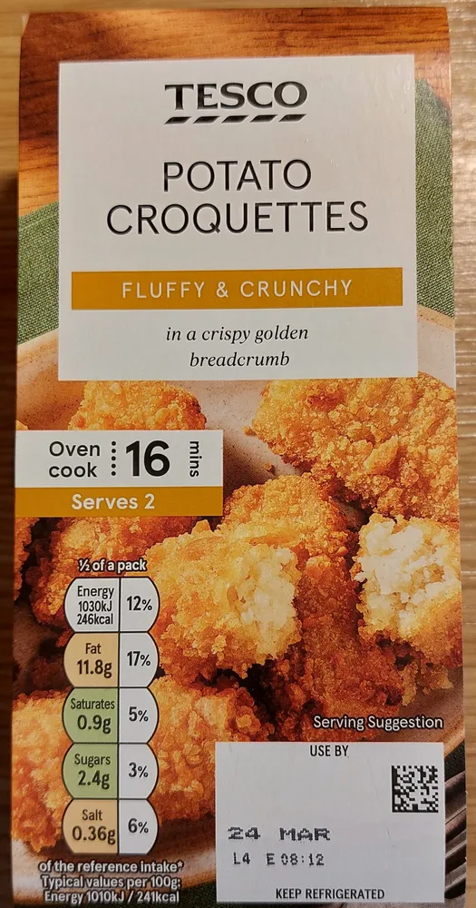 Potato Croquettes