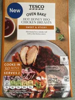 Hot Honey BBQ Chicken Breasts