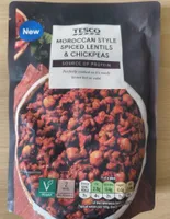 Moroccan Style Spiced Lentils & Chickpeas